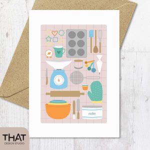 baking card