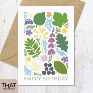 happy birthday (country) card