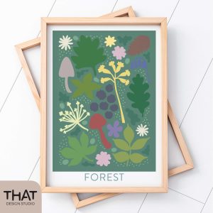 forest print