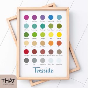 Colours of Teesside print