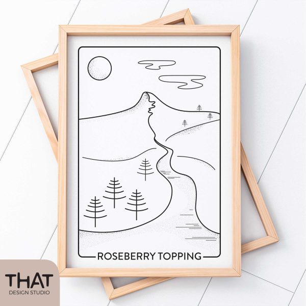 Roseberry Topping print