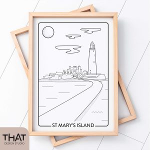 St Mary's Island print