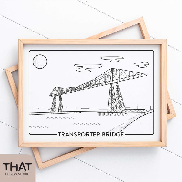 Transporter Bridge print