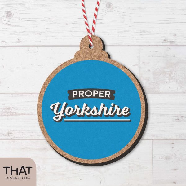 Proper Yorkshire festive bauble